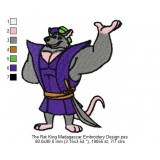 The Rat King Madagascar Embroidery Design